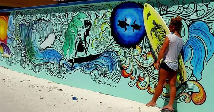 Natural Surf House Pansiyon Himmafushi Dış mekan fotoğraf